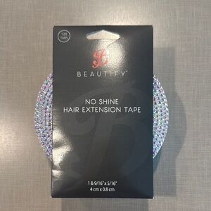 No Shine Hair Extension Tape - clear